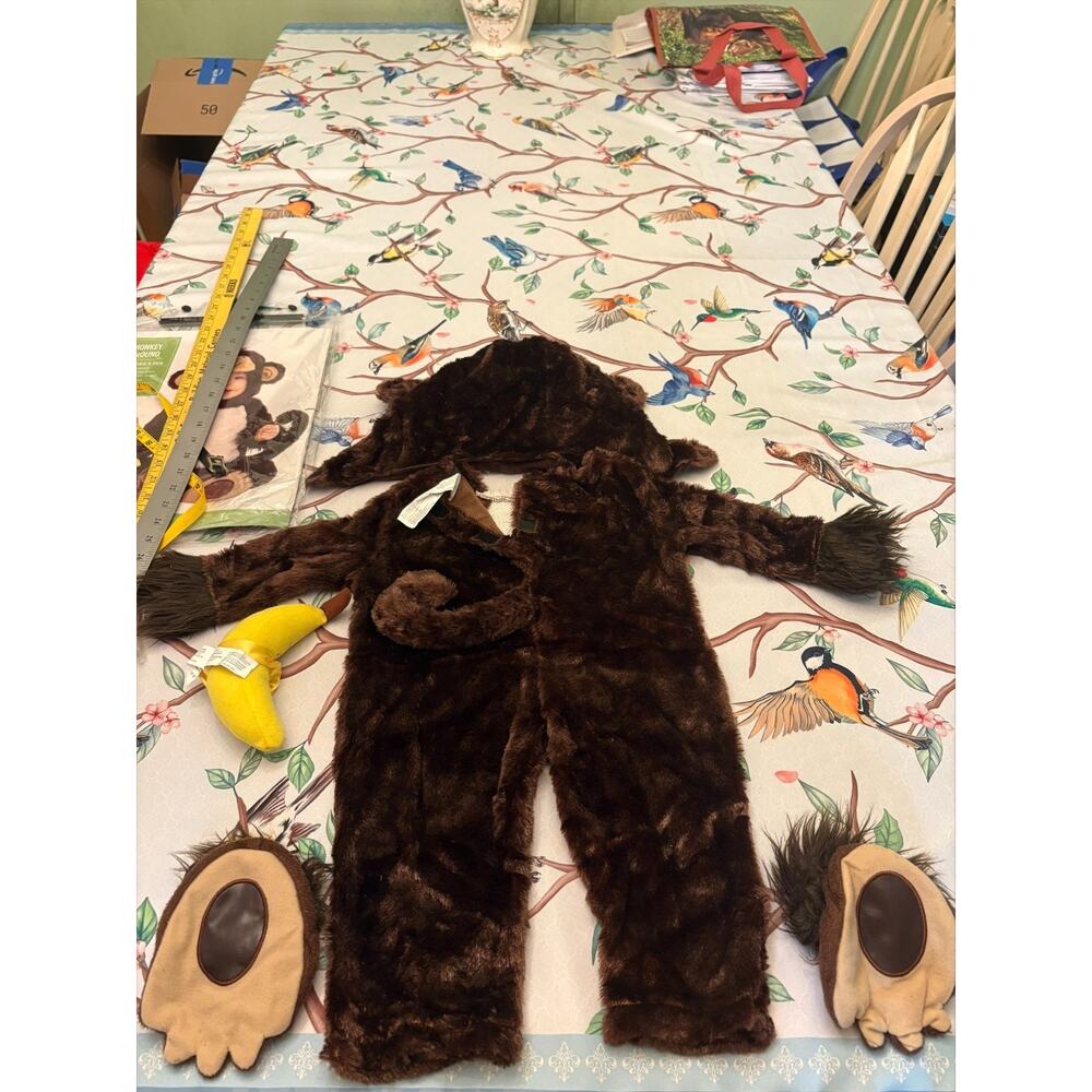 Monkey Around Halloween Costume Size Infant 6 - 12 Months - Picture 2 of 3